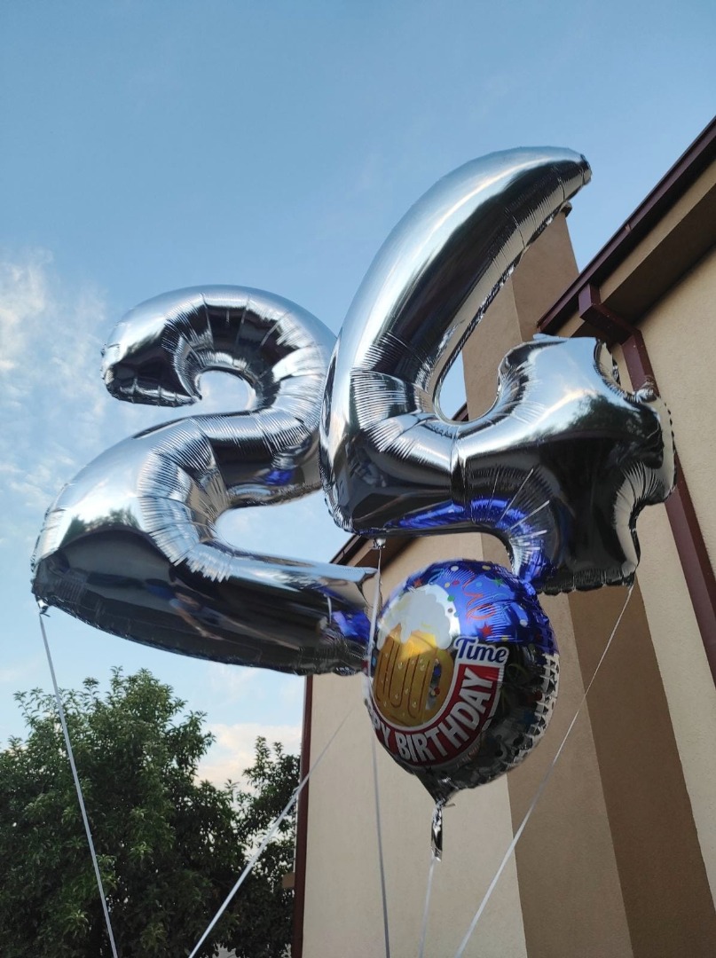 Балони на хелиум бројки 24